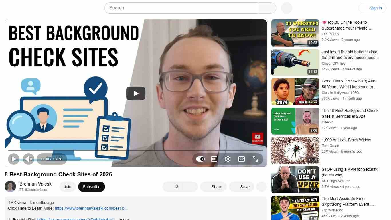 8 Best Background Check Sites of 2026 - YouTube